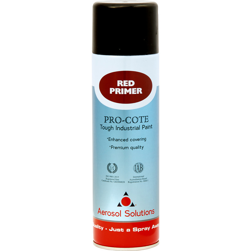 Industrial Spray Primer 500ml Red