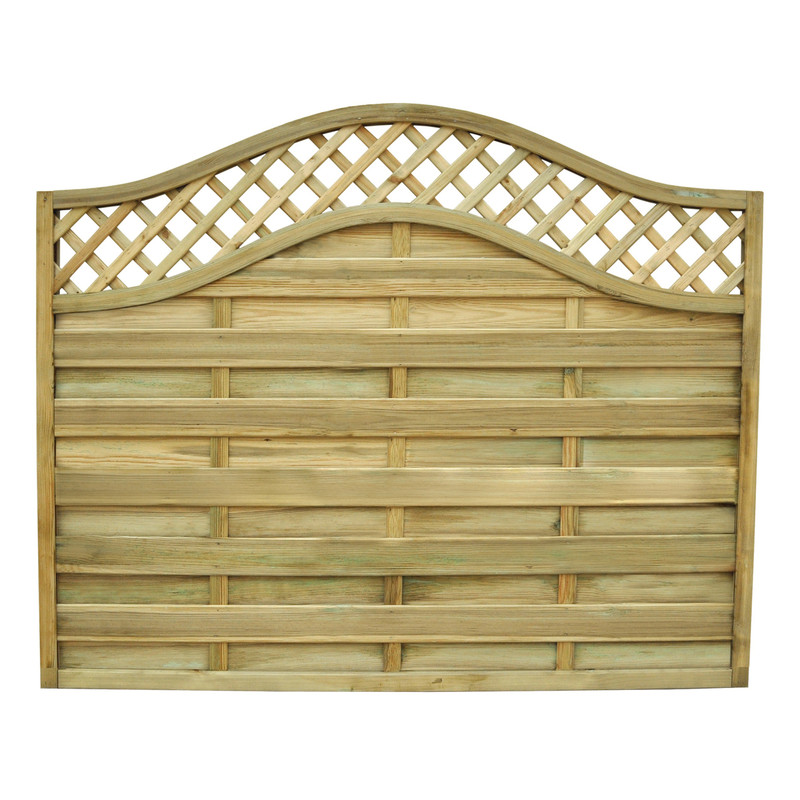 Forest Garden Europa Prague Fence Panel 6' x 5'