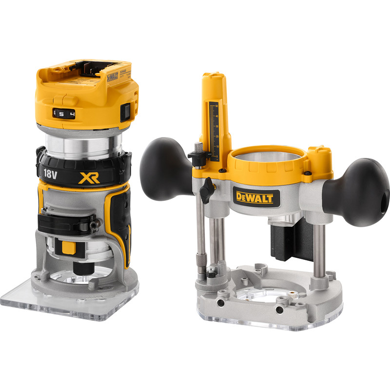 DeWalt DCW604NT-XJ 18V XR Brushless 1/4" Router Body Only