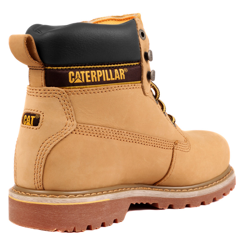 Caterpillar Holton Safety Boots Honey Size 12