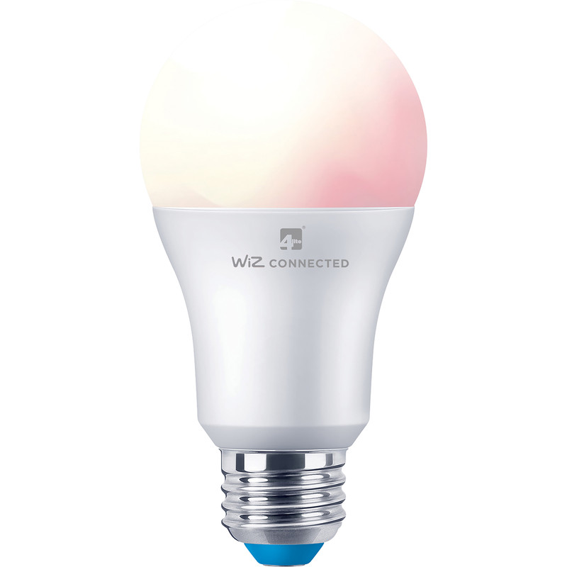 4lite WiZ LED A60 Smart Bulb RGBWW Wi-Fi / Bluetooth 8W ES 806lm