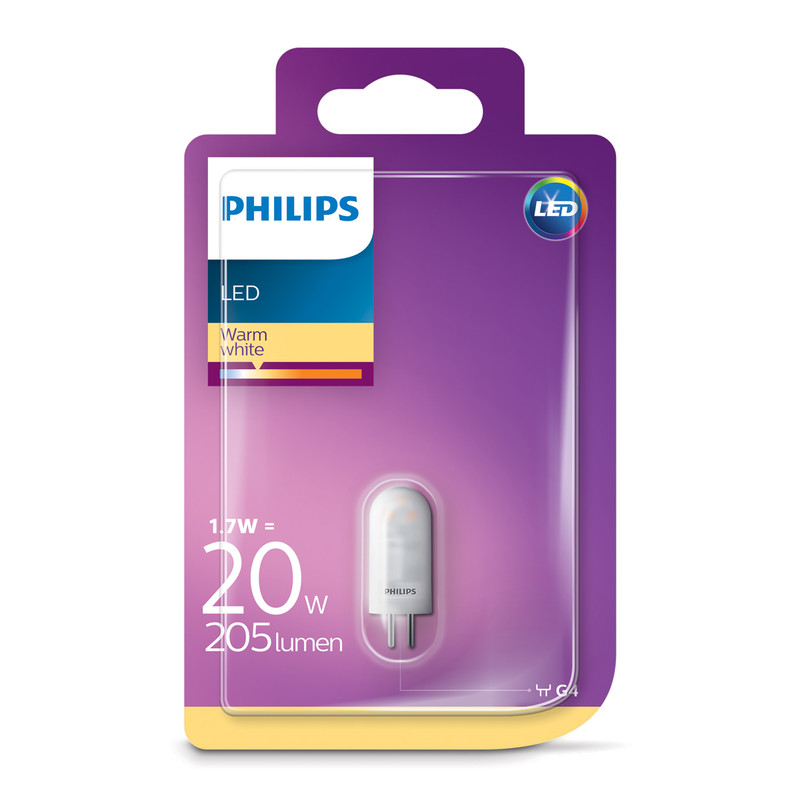 Philips LED 12V G4 Capsule Lamp 1.7W 205lm