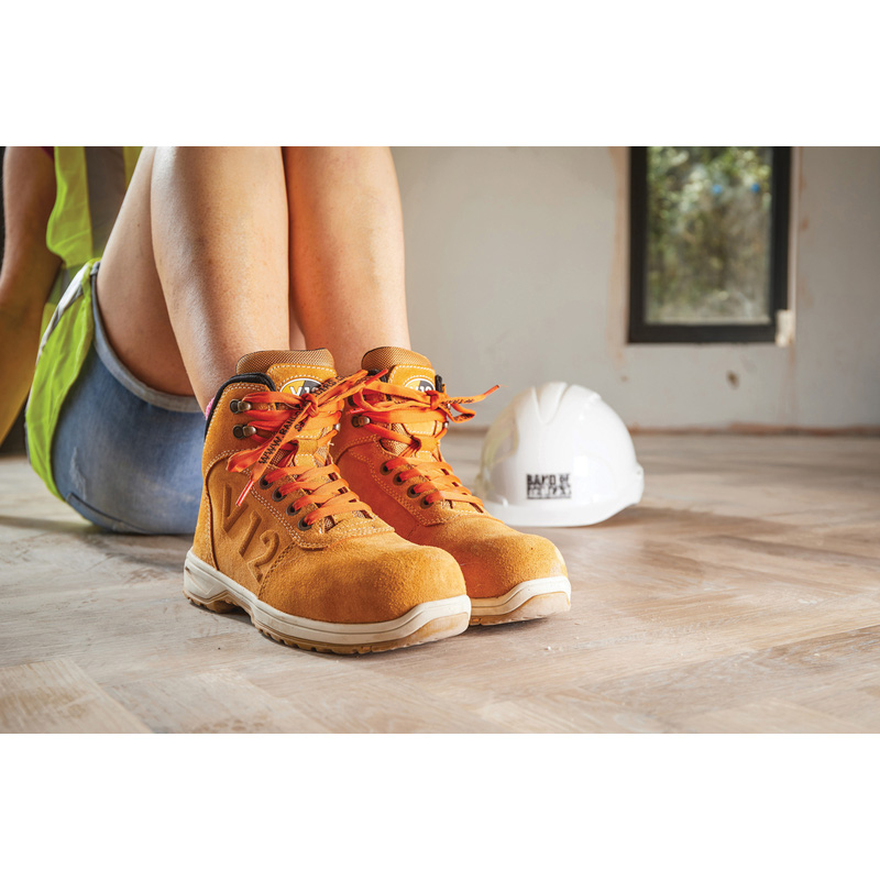 V12 BoB Safety Boots Honey Size 3