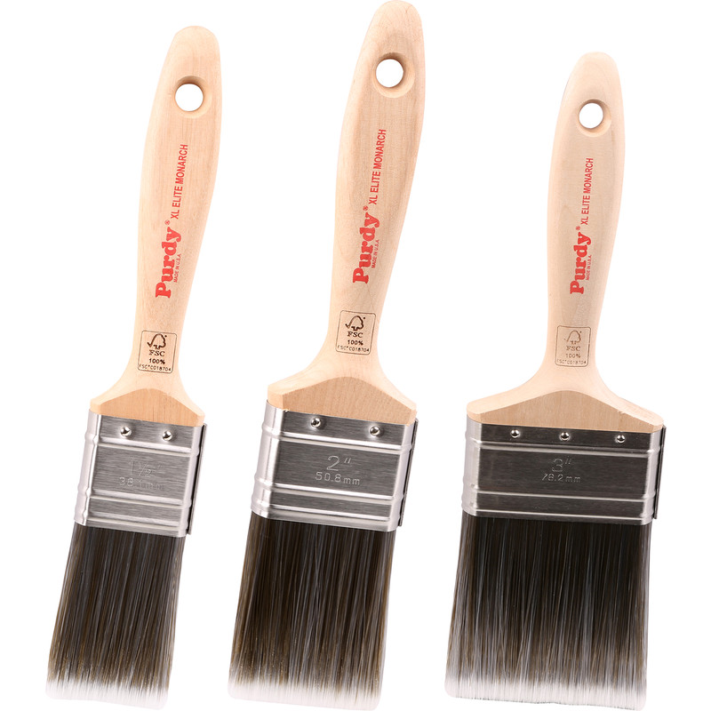 Purdy Monarch Elite Paintbrush Set 3 Piece