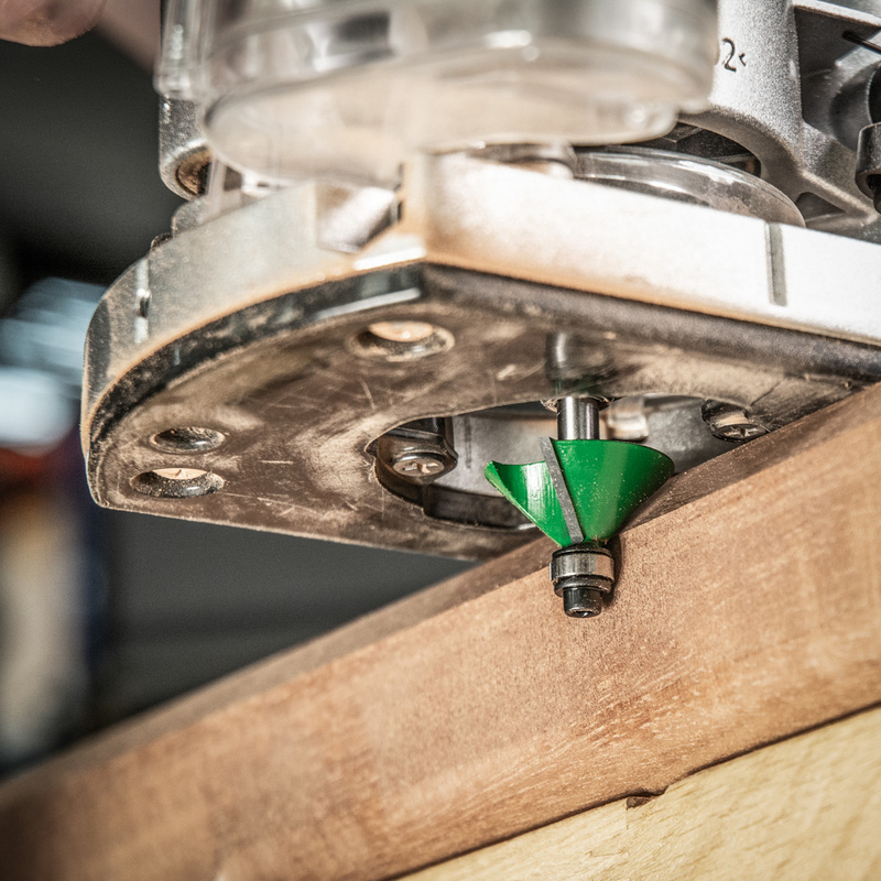 Trend 1/4" Chamfer Router Cutter 45° 12.7mm