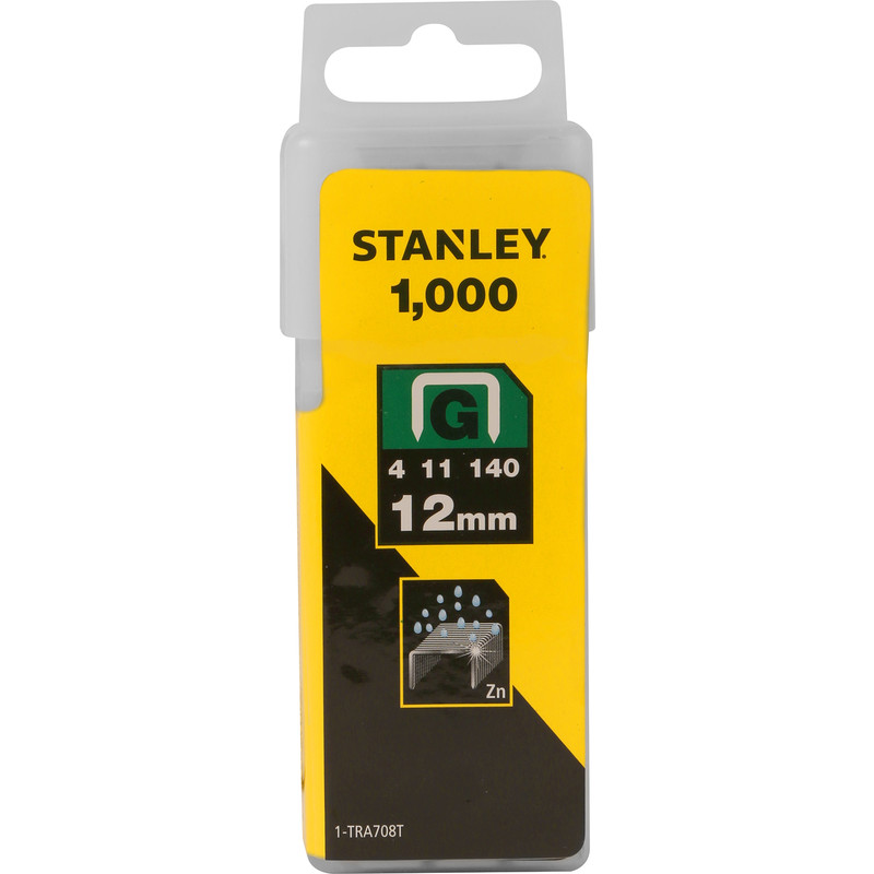 Stanley Heavy Duty Staples 12mm
