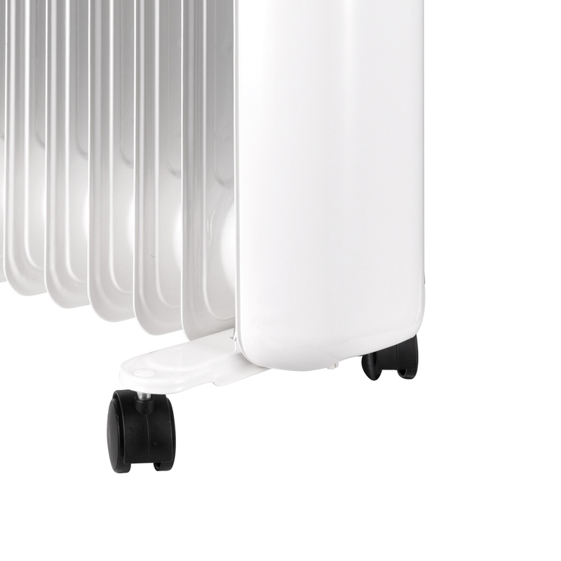 TCP Smart WiFi Portable Free-Standing Radiator 11 Fin White 2500w 25m2