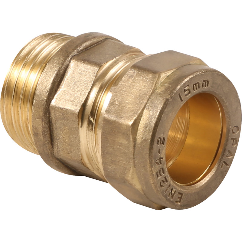 Made4Trade Compression Coupler Male 15mm x 1/2"