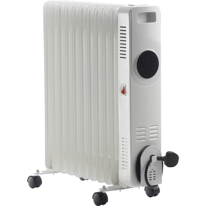 Daewoo Oil Filled Radiator 2500W LED Display