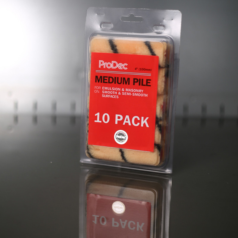 Mini Roller Sleeves 4" Medium Pile