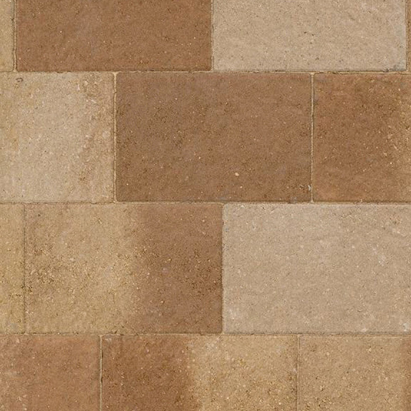 Marshalls Drivesett Coppice Block Paving Oak Blend 240 x 160 x 50mm