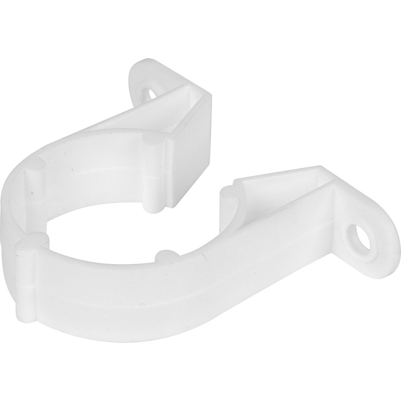 Pipe Clip 40mm White