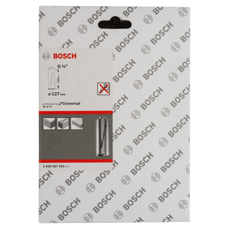 Bosch Diamond Dry Core Drill Cutter 127 x 150mm
