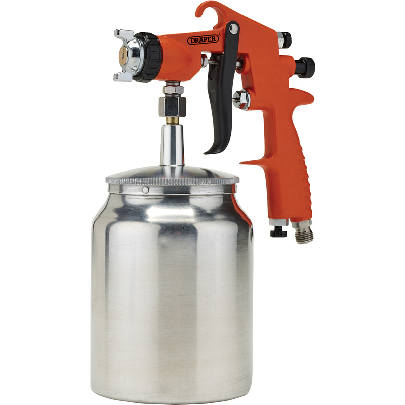 Draper High Pressure Air Spray Gun 1L