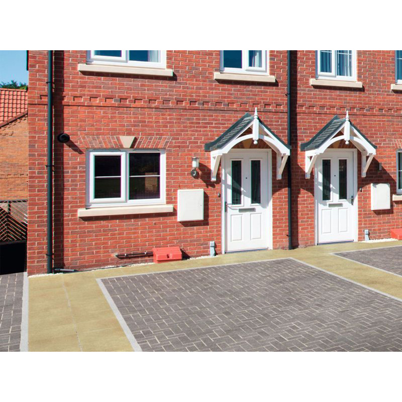 Marshalls Urbex Riven Concrete Paving Slabs Buff 600 x 300 x 38mm