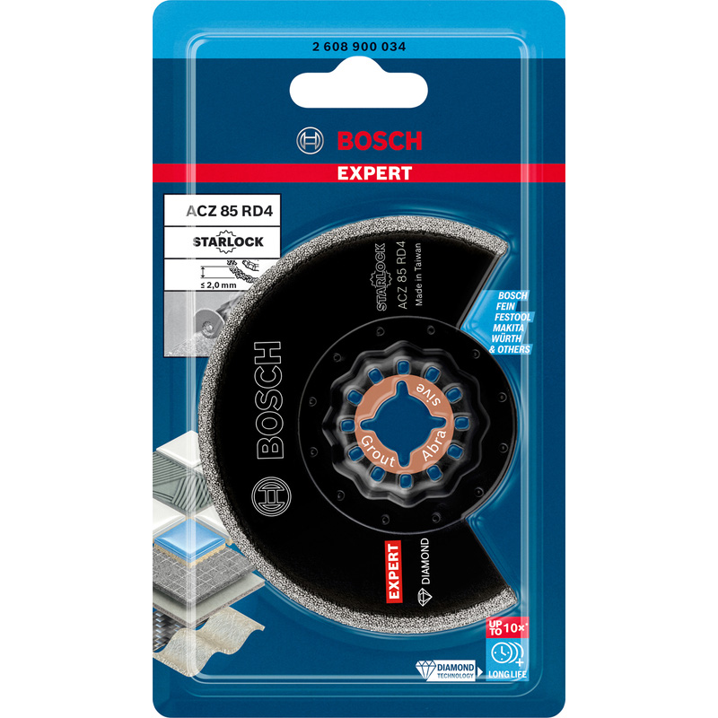 Bosch EXPERT Starlock Diamond Segment Saw Multi Tool Blade 85mm