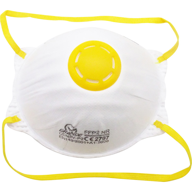 FFP2 Moulded Valved Disposable Face Mask