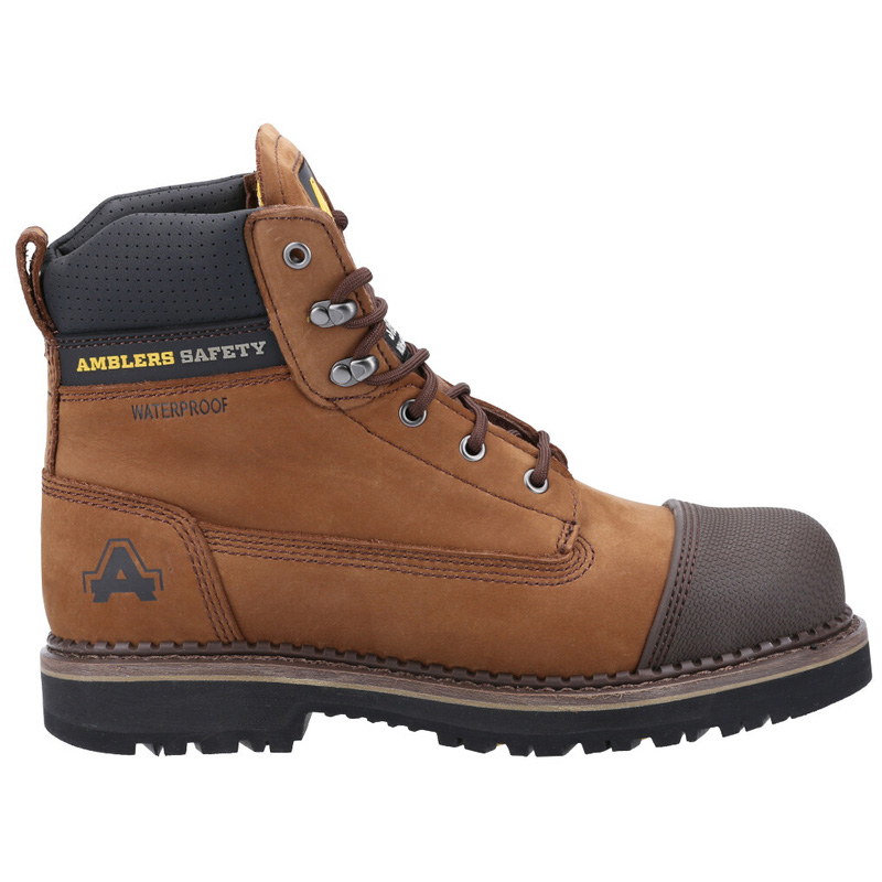 Amblers Safety AS233 Scuff Safety Boots Brown Size 6