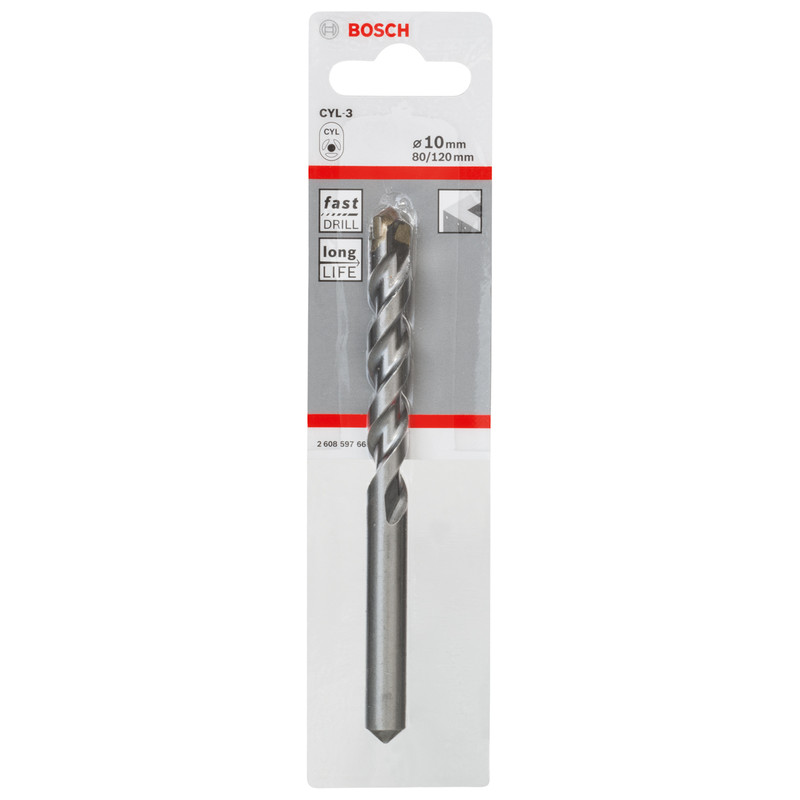 Bosch CYL-3 Masonry Drill Bit 10 x 120mm