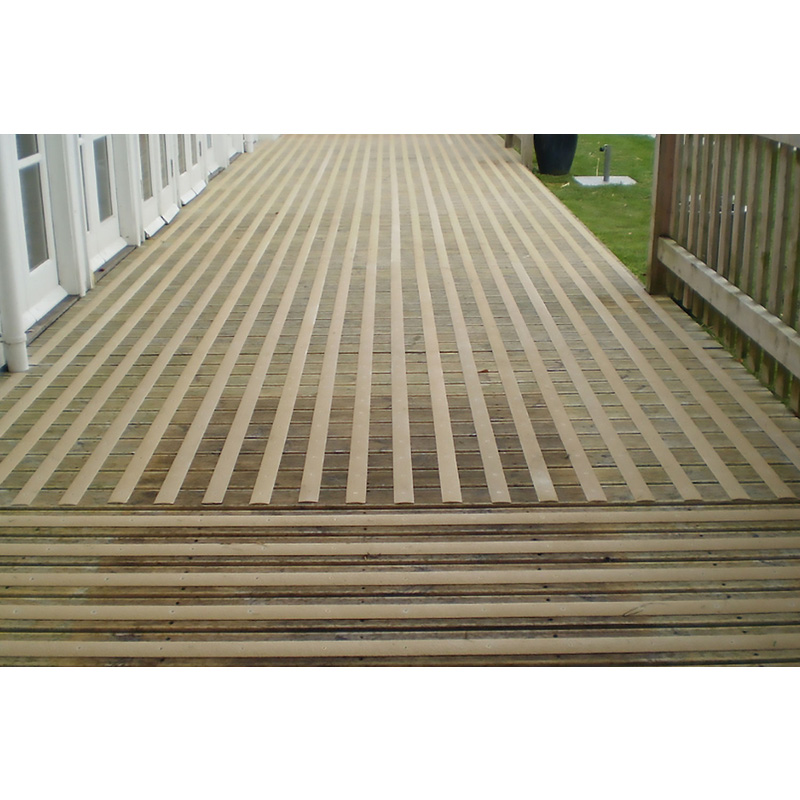 Anti-Slip GRP Decking Strips 50mm x 1m Beige