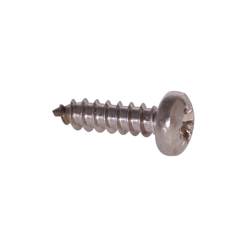 Stainless Self Tapping Pan Head Pozi Screw 1/2" x 6