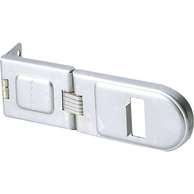Master Lock High Security Hinge Hasp & Staple Single 195 x 60 x 12mm
