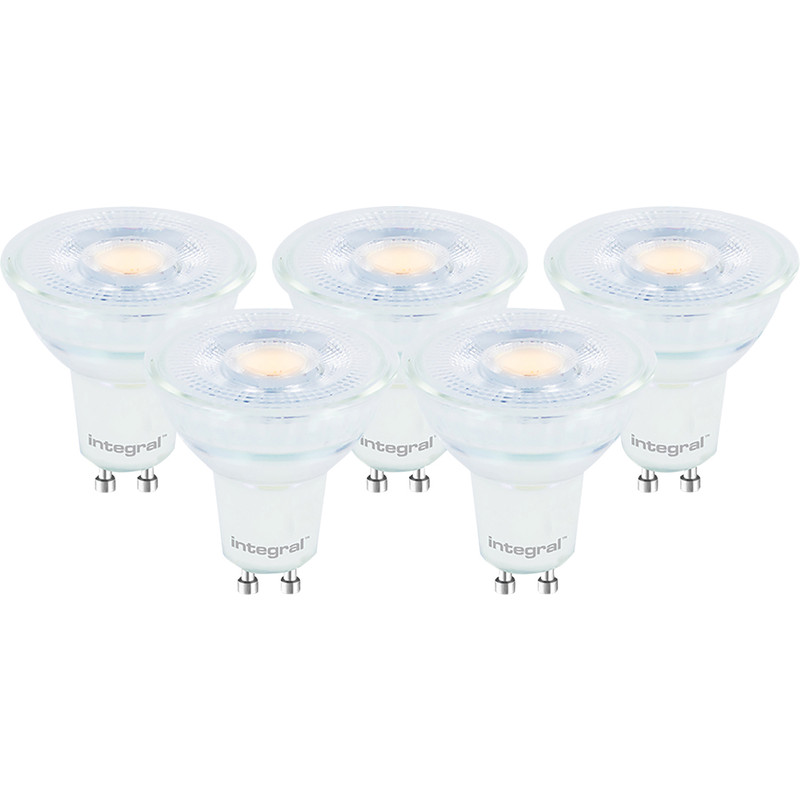 Integral LED Glass GU10 Dimmable Lamp 3.6W Warm White 345lm