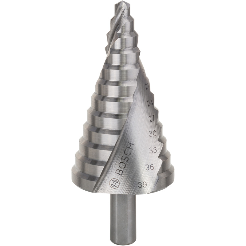 Bosch HSS Step Drill Bit 6 - 39mm