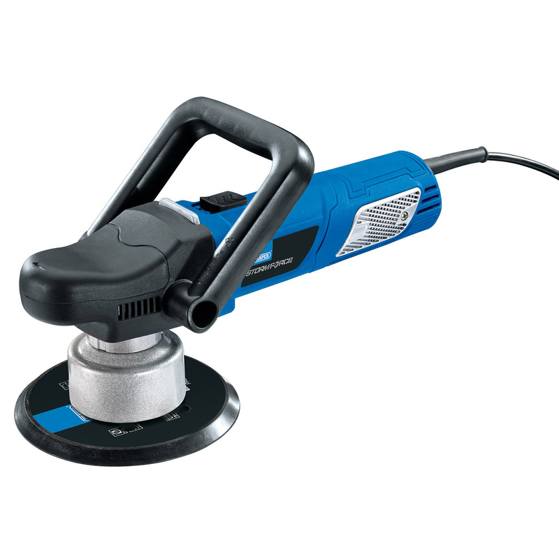 Draper Storm Force Dual Action Polisher, 150mm, 900W 230V