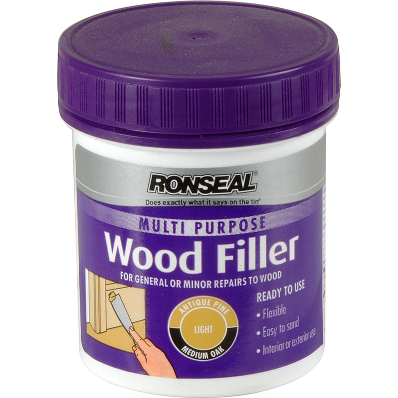 Ronseal Multi Purpose Wood Filler 250g Antique Pine