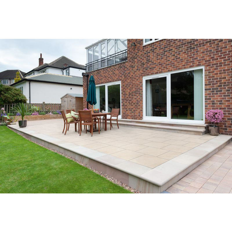 Marshalls Arrento Porcelain Paving Slabs Beige 600 x 600 x 20mm