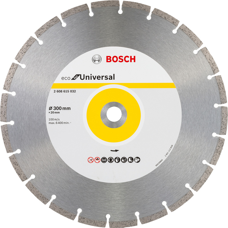Bosch General Purpose Diamond Cutting Blade 300 x 20mm