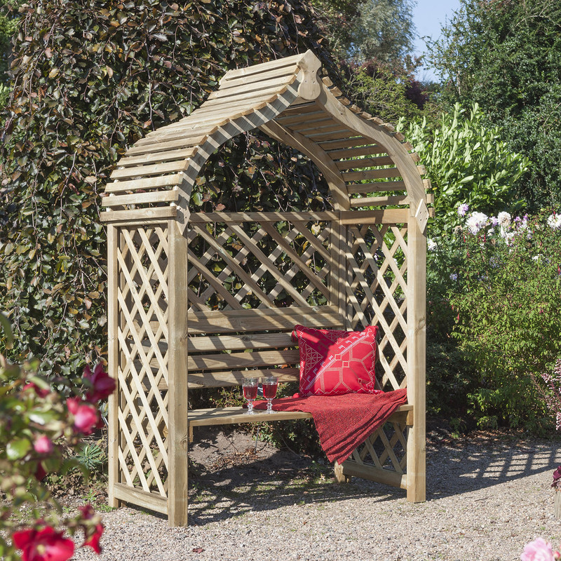 Rowlinson Jaipur Arbour 207.5cm (h) x 133cm (w) x 80cm (d)