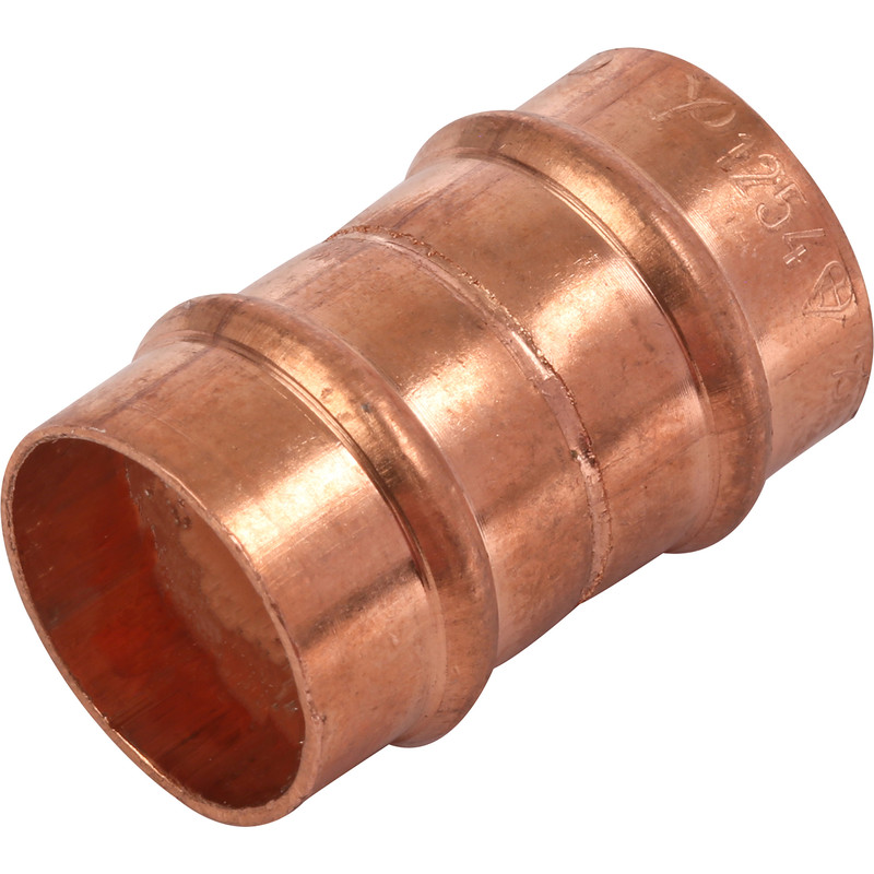 Pegler Yorkshire Solder Ring Straight Coupling 15mm