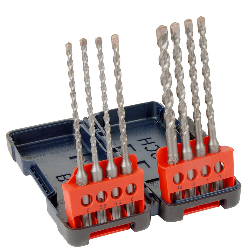 Bosch Tough Box SDS Plus Drill Bit Set