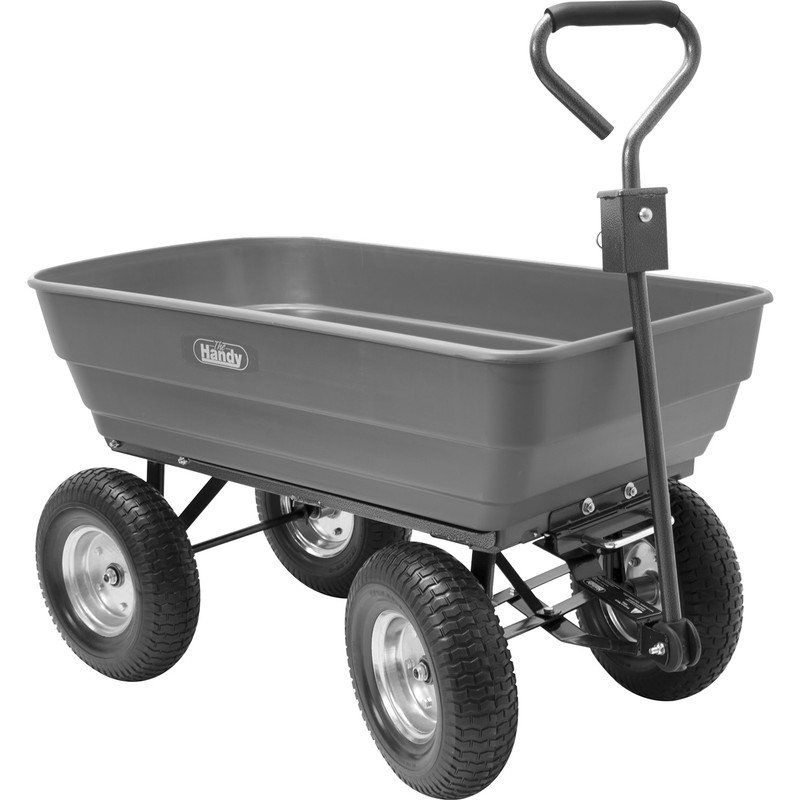 The Handy 200kg Poly Body Garden Trolley