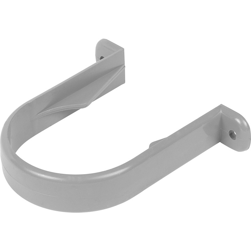 68mm Downpipe Clip Grey