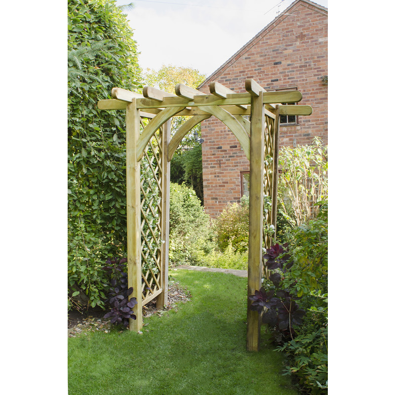 Forest Garden Ultima Pergola Arch 245cm (h) x 182cm (w) x 136cm (d)