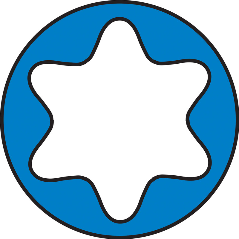 ForgeFast Timber Fixing Screw Green 7 x 250mm