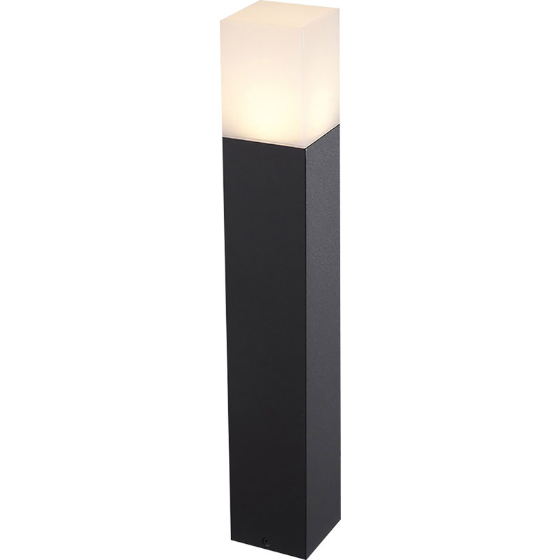 V-TAC GU10 Black Aluminium Outdoor Light IP54 Small Post