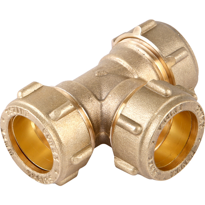 Conex 601EQ Compression Equal Tee 28mm