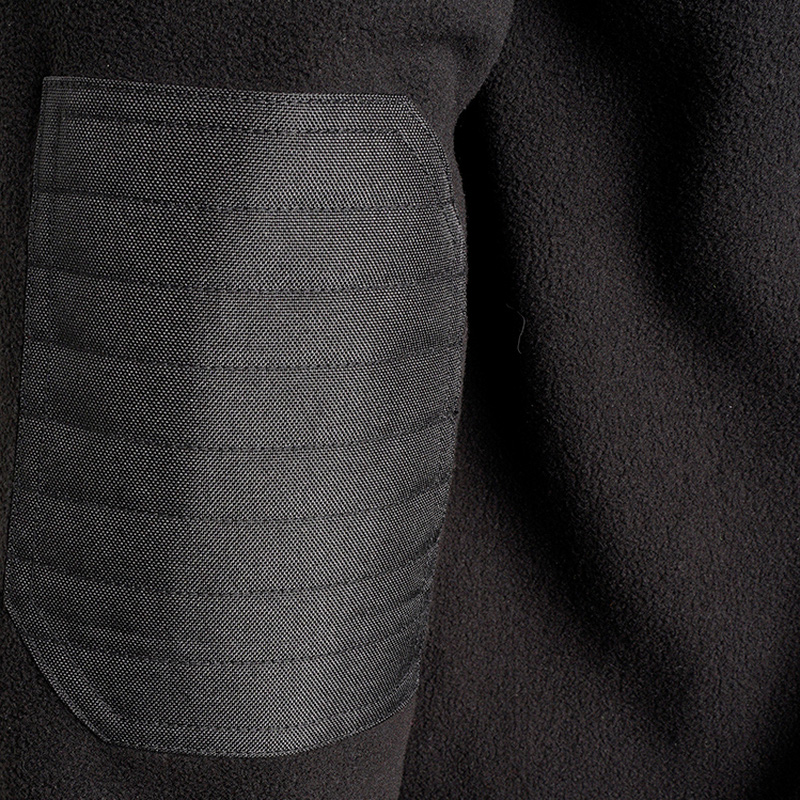 JCB Trade Heavyweight 1/4 Zip Fleece Black Medium