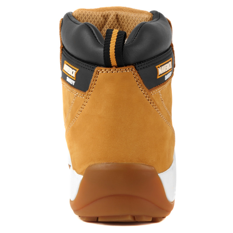 Maverick Nevada Nubuck Safety Boots Size 8