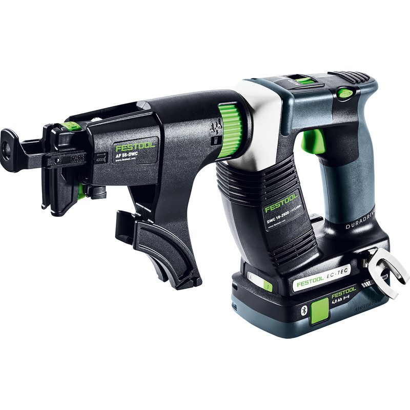 Festool DWC 18V 2500 Drywall Gun 2 x 4.0Ah