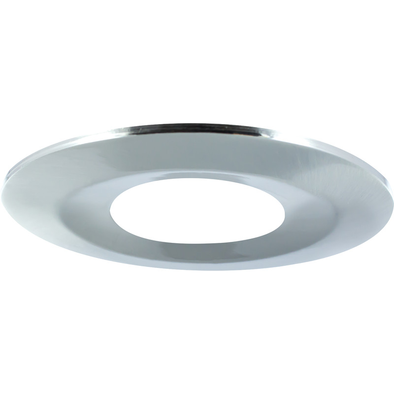 Integral LED Integrated Fire Rated IP65 Bezel Satin Nickel