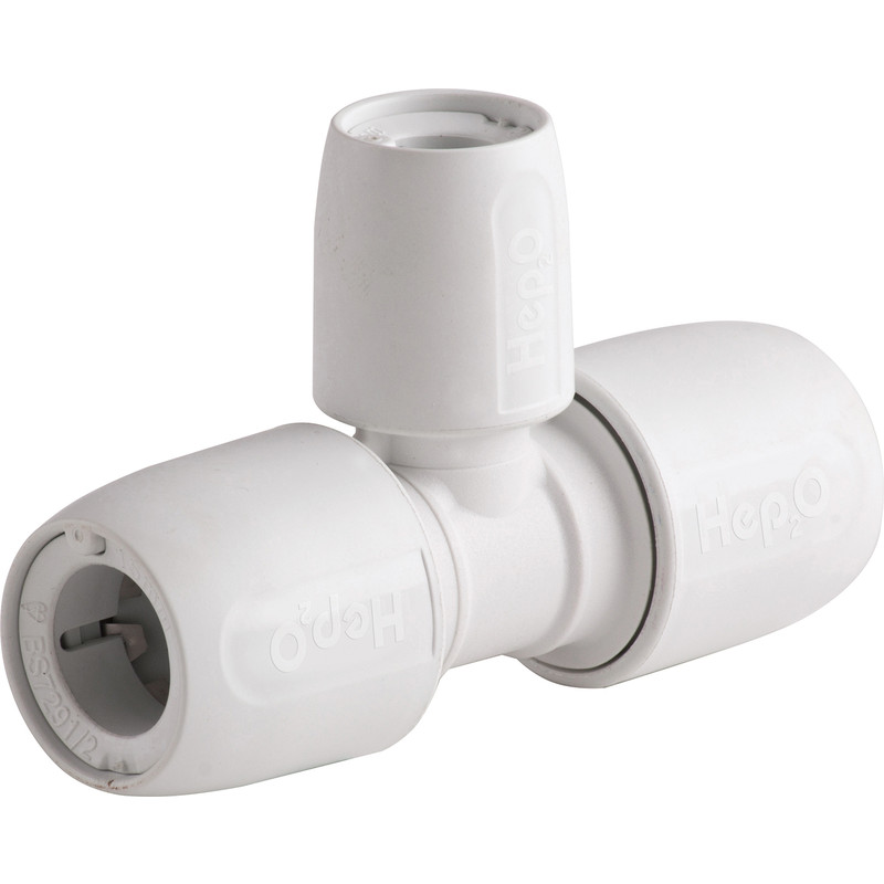 Hep2O Branch Reduced Tee 15 x 15 x 10mm