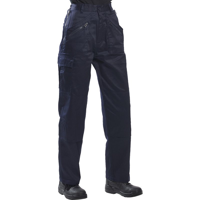 Womens Action Trousers Medium Navy