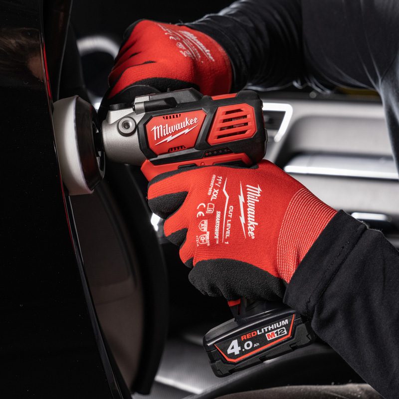 Milwaukee M12BPS-421X Sub Compact Polisher/Sander 1 x 4.0Ah & 1 x 2.0Ah