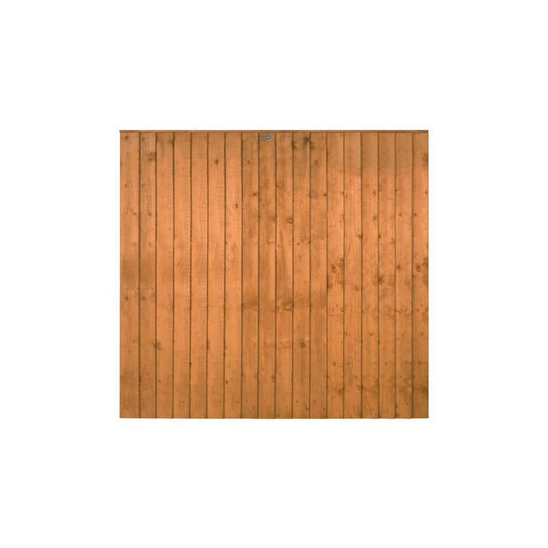 Forest Garden Closeboard Fence Panel 6' x 5'6"