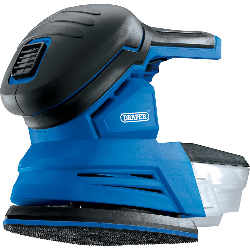 Draper D20 20V Tri-Base Detail Sander Body Only